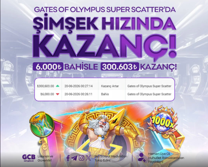 Huhubet mega kazanç 2