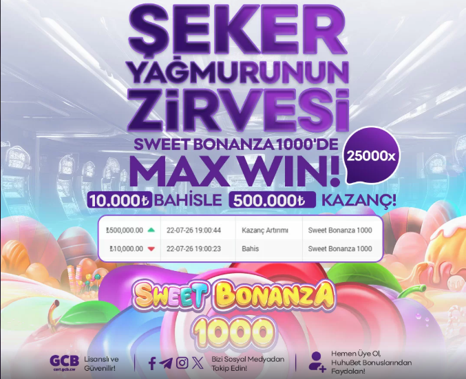 Huhubet mega kazanç 3