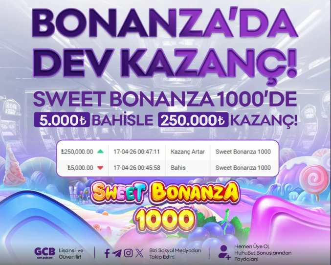 Huhubet mega kazanç 5